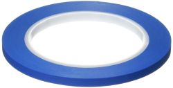 BLUE FINE LINE TAPE 1/4" X 36 YD